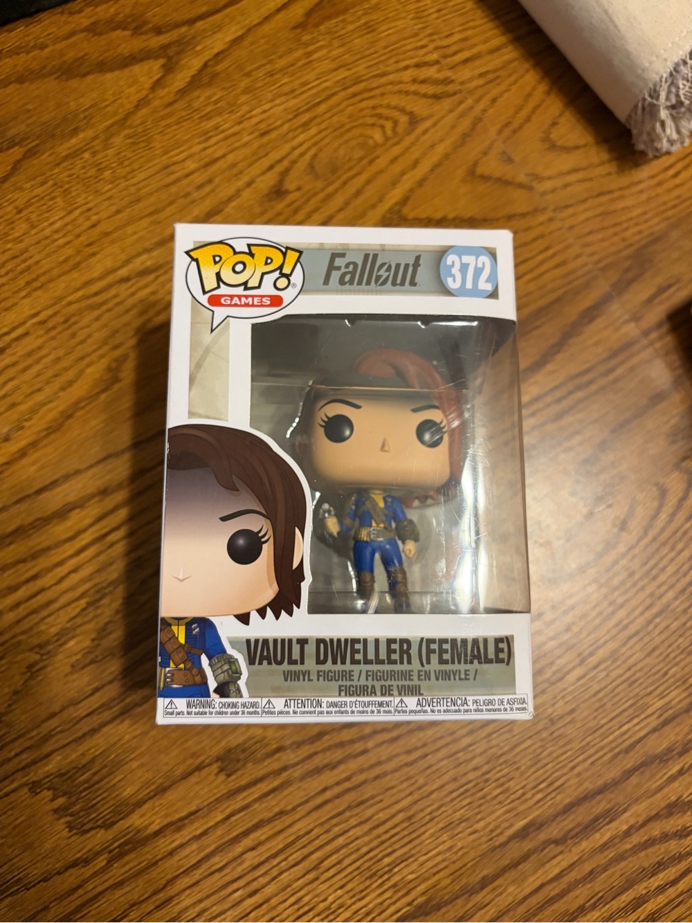 Funko Vault Dweller (Female) Pop! Figure - Blue & Yellow
